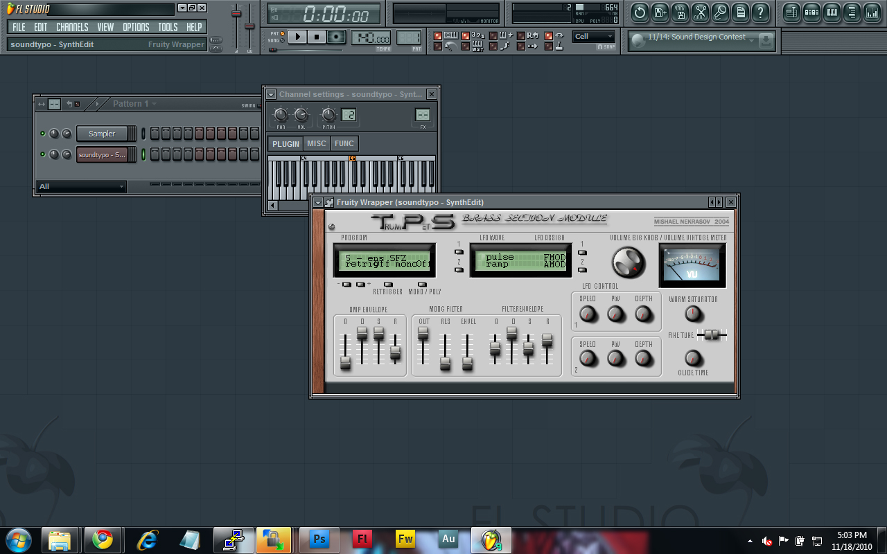 Adding a new VSTi to FLStudio. The new VST ready for use.